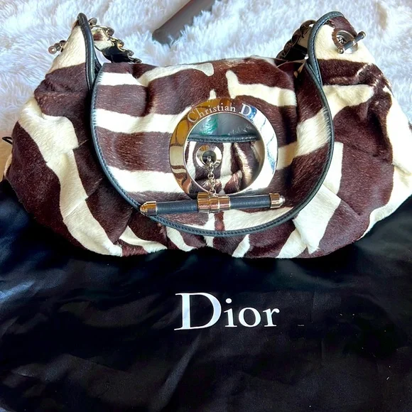 Christian Dior バッグ ビンテージ Dior | Bags | Christian Dior Jazzclub Zebra Pony Hair Bag